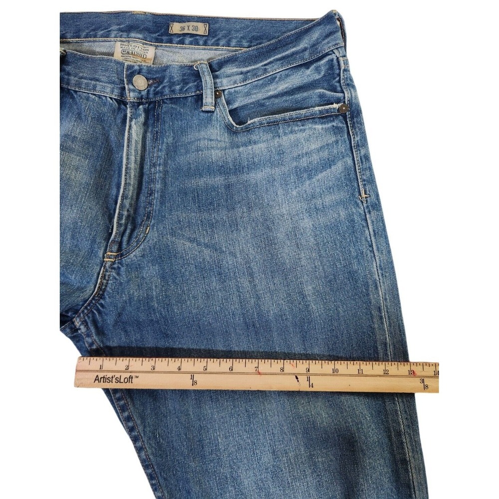Polo Ralph Lauren 867 Jeans Men's 36x30* (37x29) Blue Denim Classic Straight - Picture 12 of 14